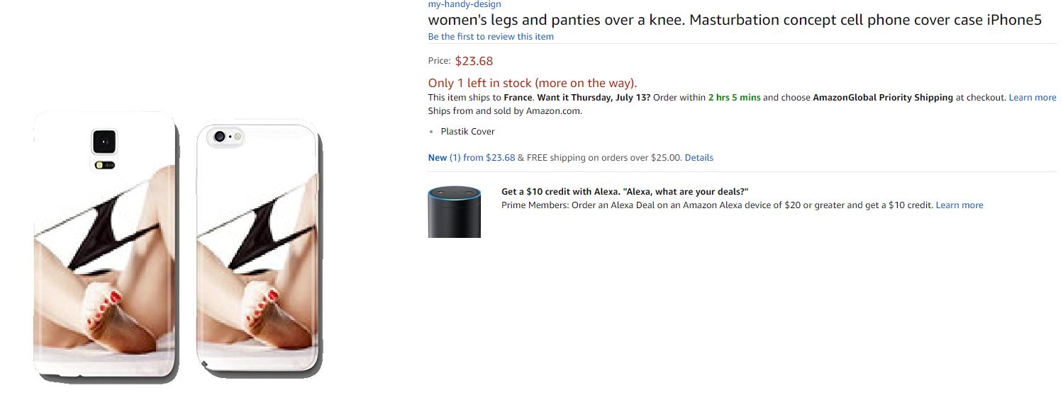 culotte coque Amazon