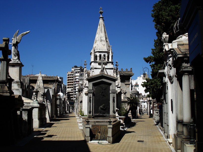 Un cimetière hanté à Buenos Aires