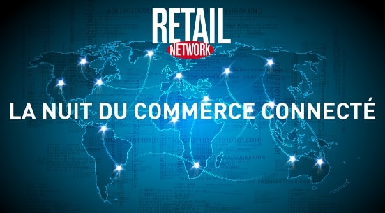 Affiche nuit du commerce connecte