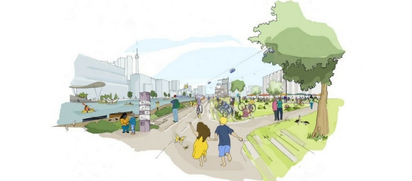 croquis du futur quartier google de toronto