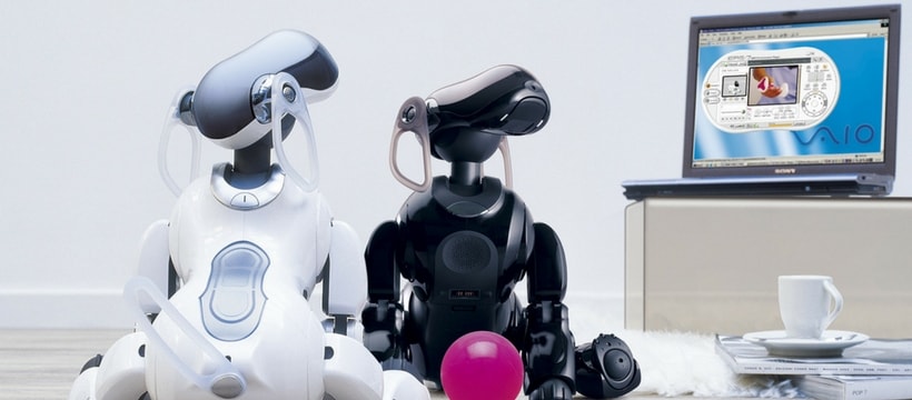 Chiens robot de Sony