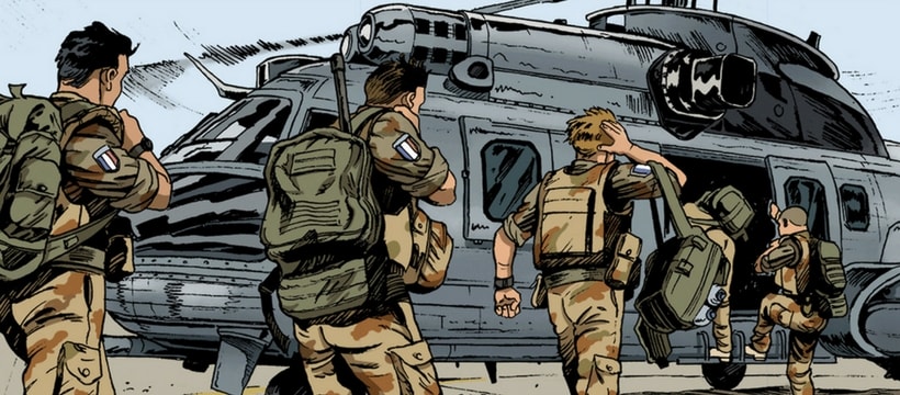 image de la bd de larmee de lair