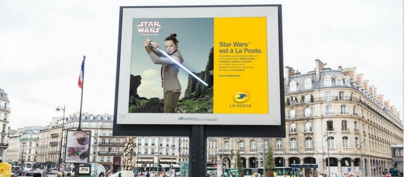campagne daffichage star wars