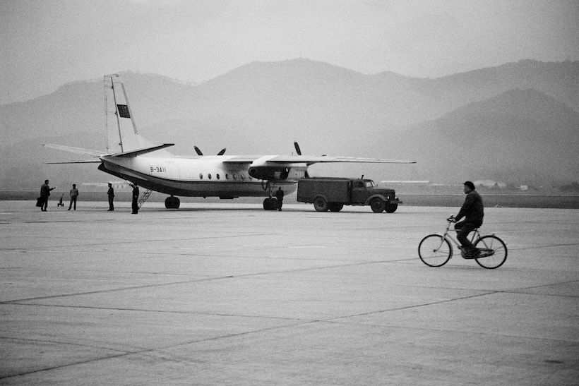photo dun avion en chine