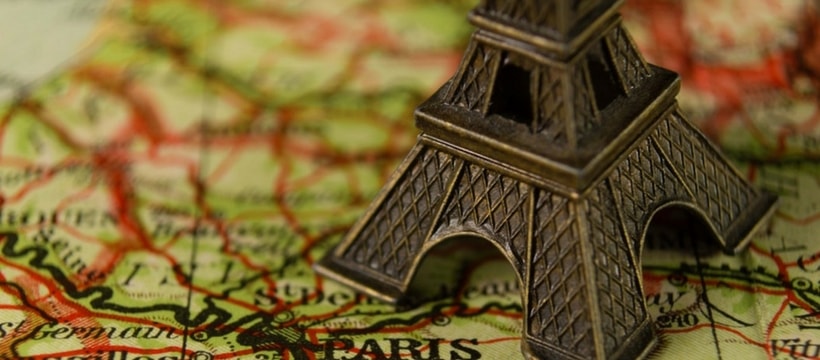 La carte de France