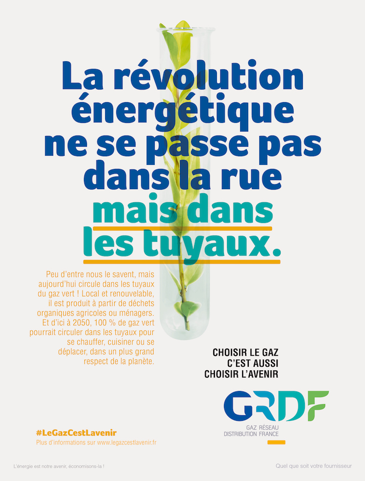 affiche GRDF