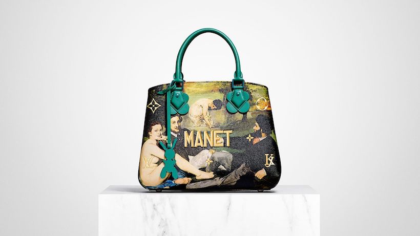 Louis Vuitton Jeff Koons sac
