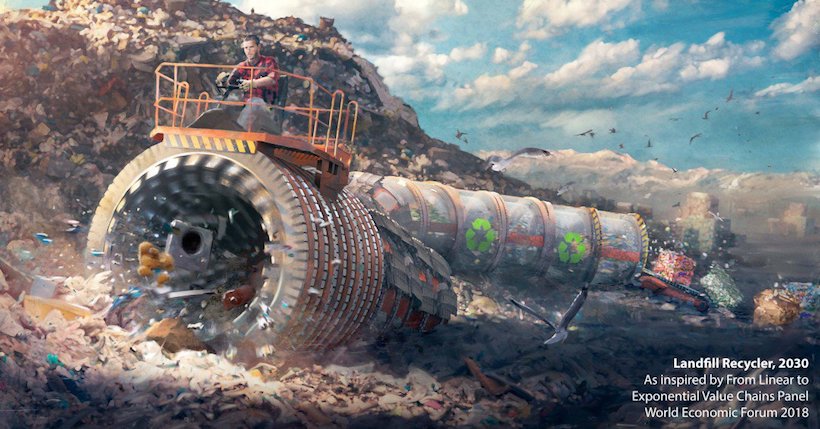 broyeuse recyclage