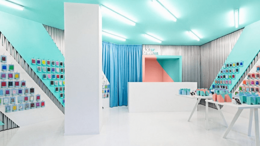 interieur des magasins