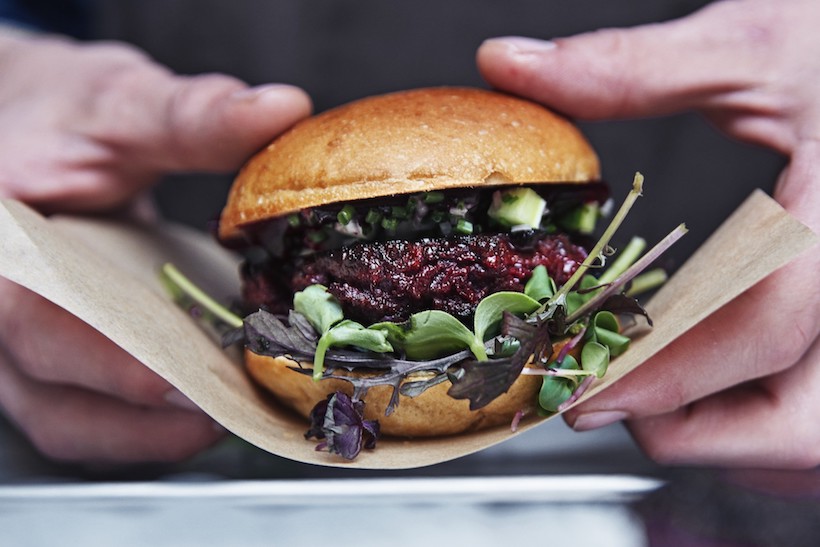 burger aux insectes