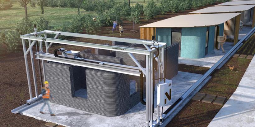 processus : la maison imprimée en 3D