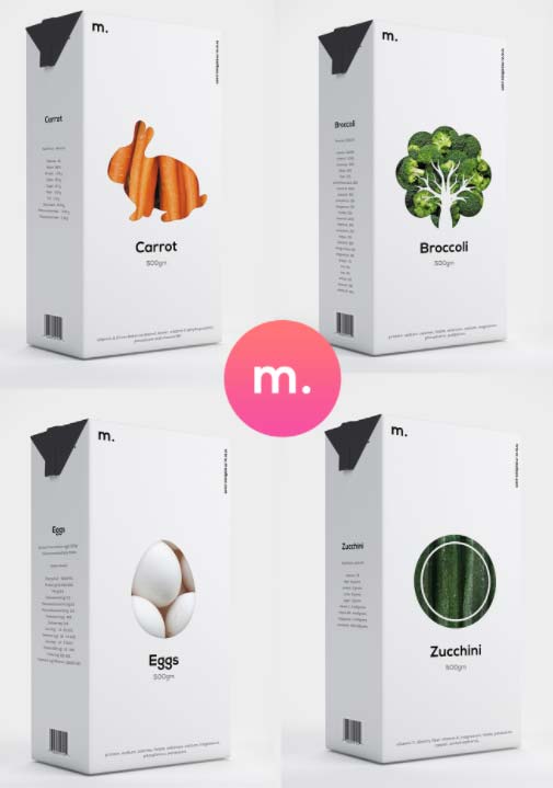 packaging minimaliste