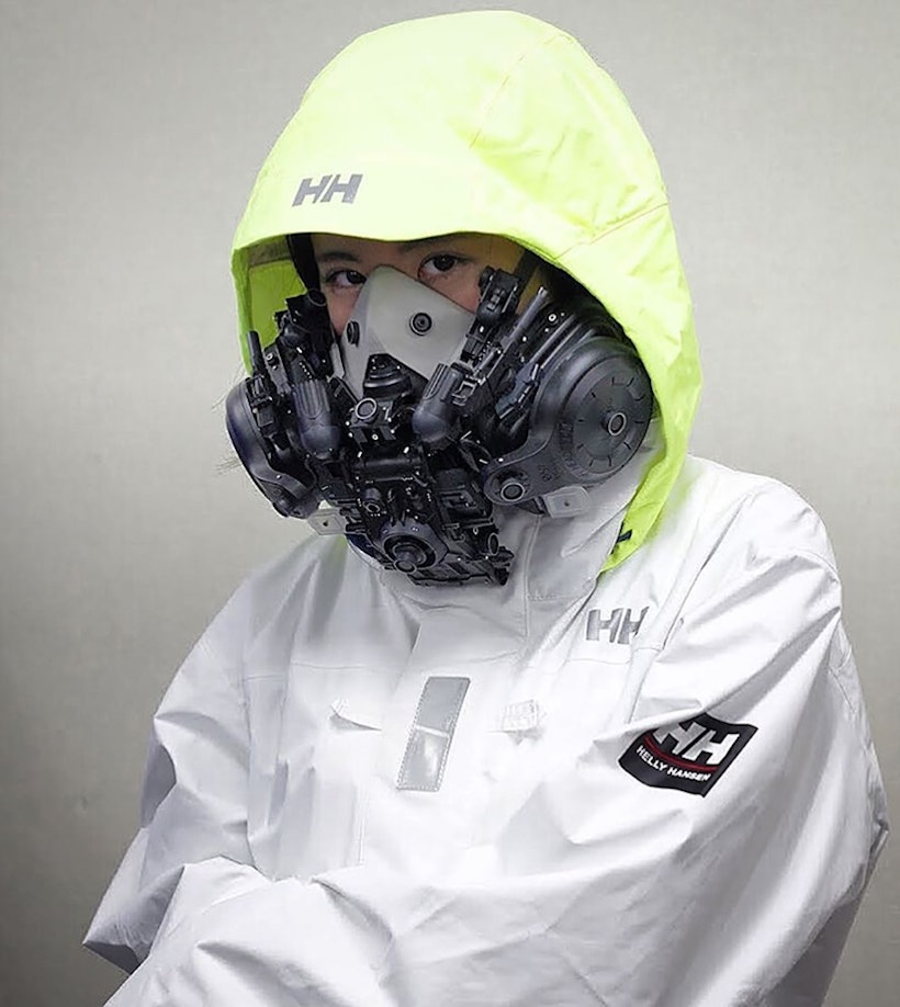 masque cyberpunk