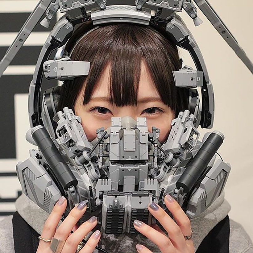 masque cyberpunk