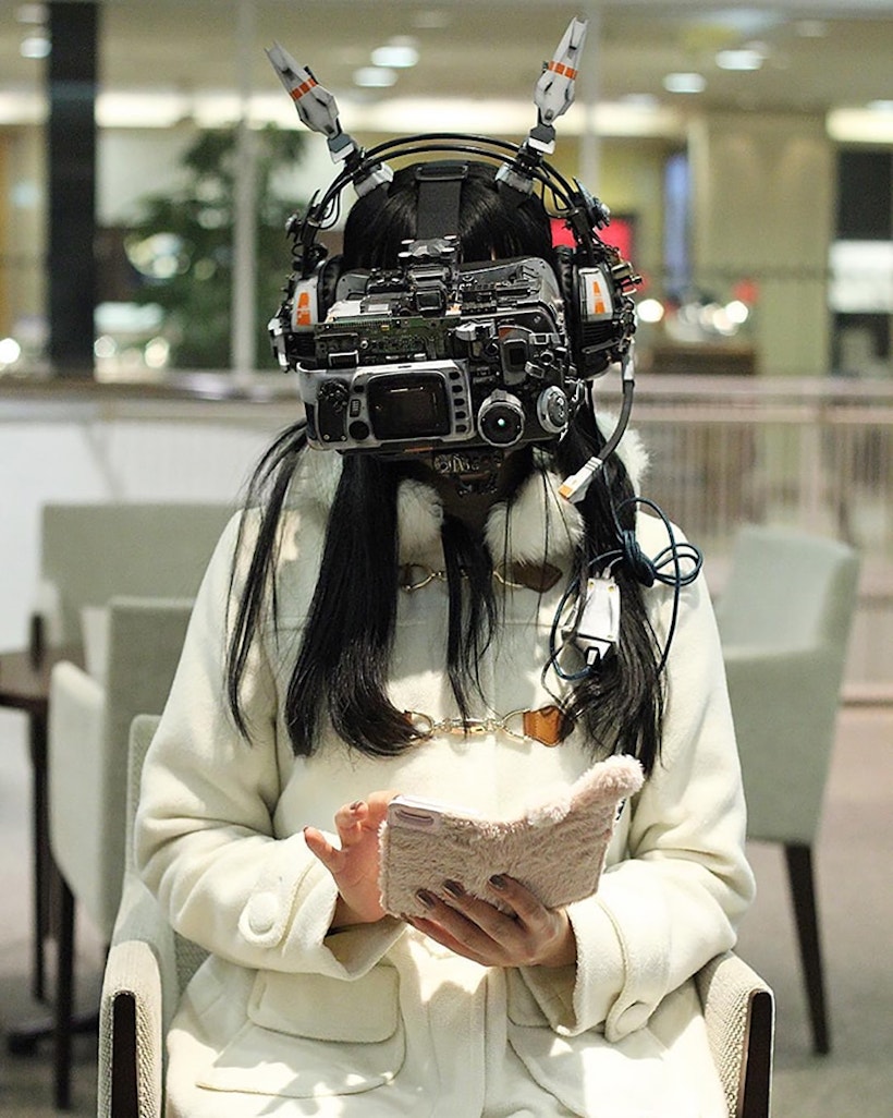 masque cyberpunk