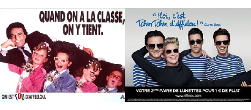 campagne afflelou avec sharon stone