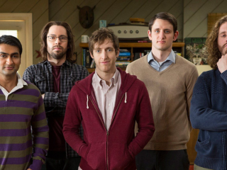 Les protagonistes de la série Silicon Valley