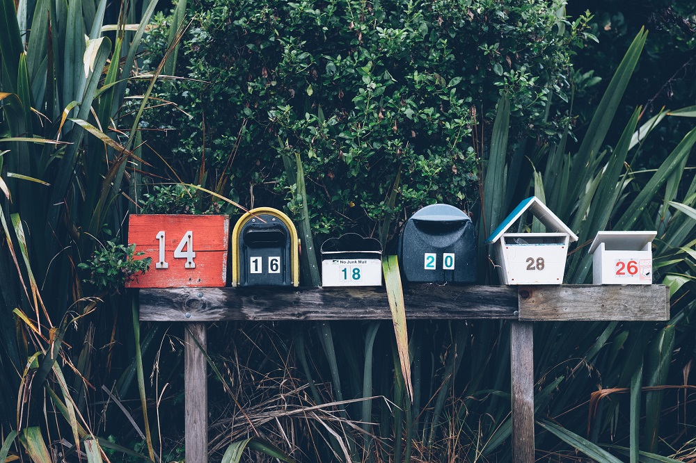 boîte aux llettres boîte aux llettres