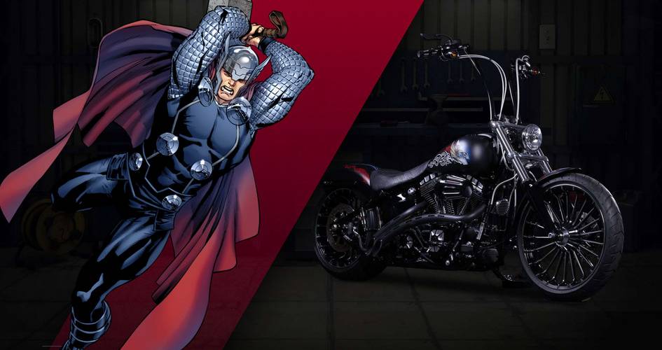 Harley Davidson Marvel Motos Superheros Moto Captain America Harley Davidson Marvel Motos Superheros Moto Captain America