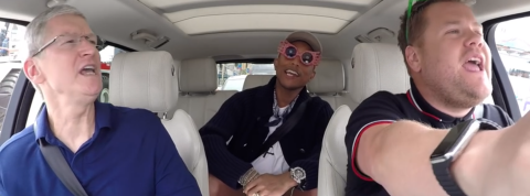 TIM COOK CAR POOL TIM COOK CAR POOL