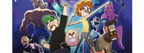 Bat et gael dessin animé Bat et gael dessin animé