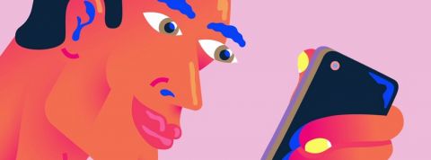 Glitter portrait Glitter portrait