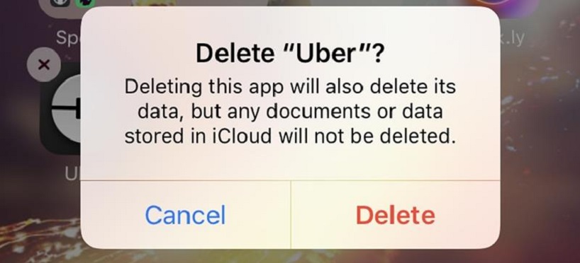 Delete-Uber Delete-Uber