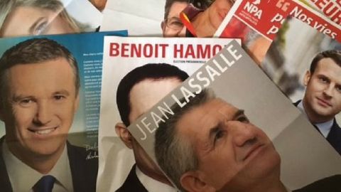 tracts électoraux français en 2017