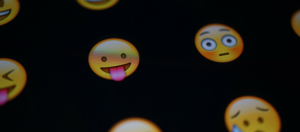 emojis sur écran