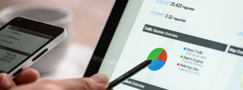 eskimoz google analytics sur écran de tablette