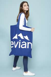 evian totebag
