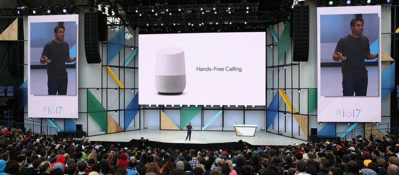 Google-I/O Présentation d'ouverture de la conférence annuelle Google I/O