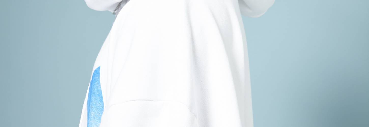 hoodie evian white hoodie evian blanc