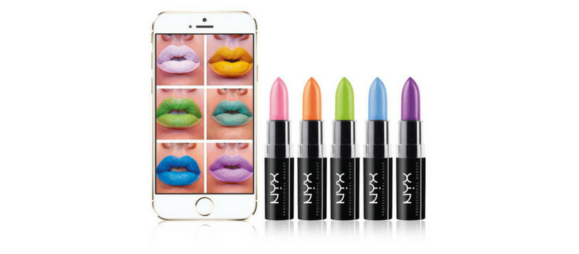 nyx professionnal makeup smartphone rouges à lèvres