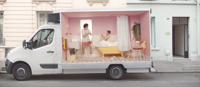 ooshop camion camion salle de bain