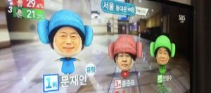 deux coréens pour la présidentielles