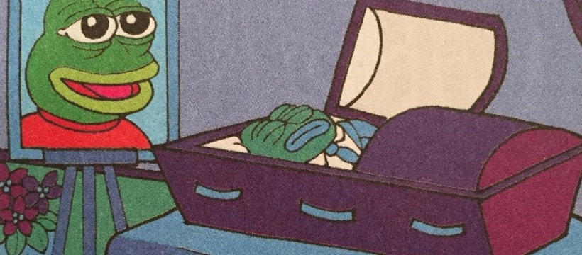 Pepe-the-frog Pepe the Frog mort