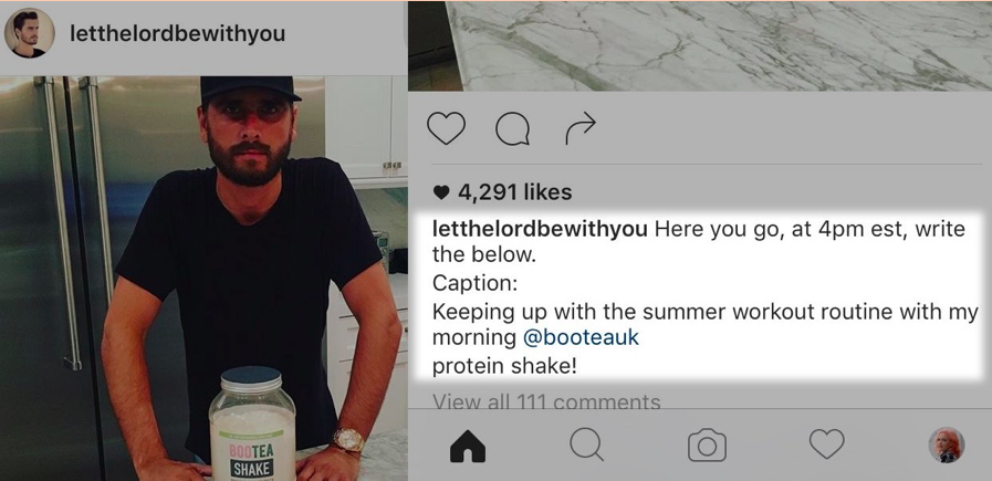 photo instagram influenceur