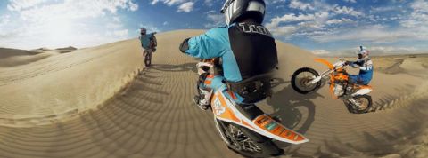 Vidéo-360-degrés Vidéo 360° moto
