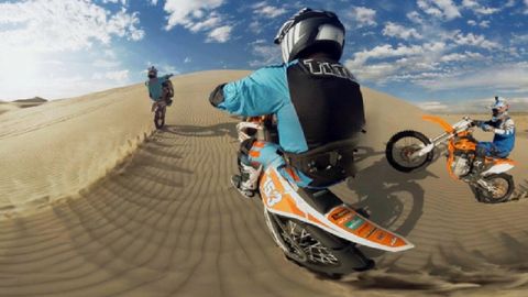 Vidéo 360° moto