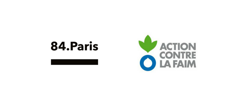 84paris remporte action contre la faim logos 84.paris et Action Contre la Faim