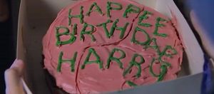 Gâteau d'anniversaire Harry Potter