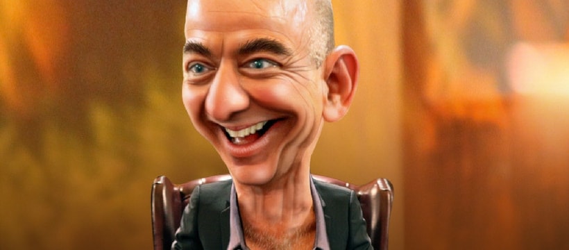 Jeff-Bezos Caricature Jeff Bezos