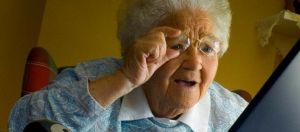 Meme Grandma finds the Internet
