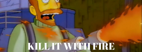 photonic fence simpsons kill it with fire