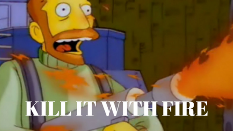 simpsons kill it with fire