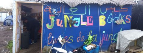 Réfugiés Tente jungle de Calais