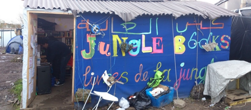 Réfugiés Tente jungle de Calais