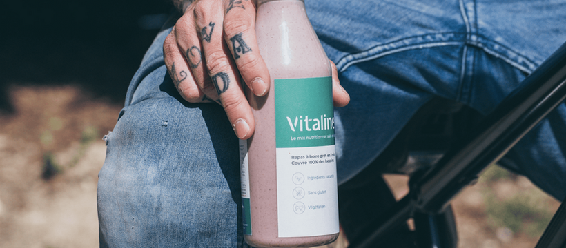 vitaline startup food bouteille vitaline