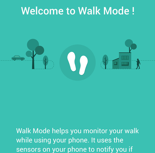 walk mode walk mode